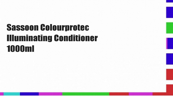 Sassoon Colourprotec Illuminating Conditioner 1000ml