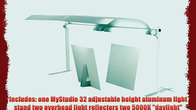 MyStudio? MS32LK 5000K Fluorescent Lighting Kit for MyStudio? MS32 Tabletop Photo Studio