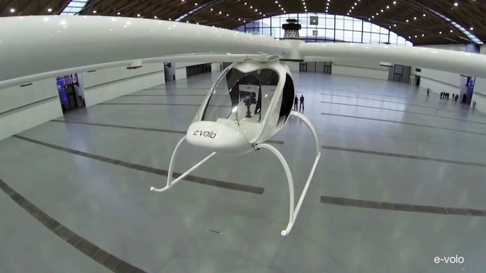 World's First Electric Helicopter Successfully Takes Off