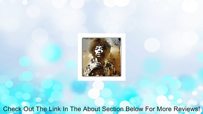 JIMI HENDRIX concert guitar portrait cd CANVAS wall art GICLEE PAINTING (ROLLED) Review