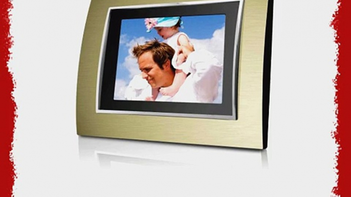 Coby DP-887 8-Inch Digital Photo Frame with MP3 Player