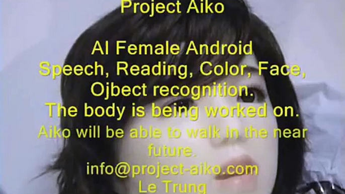 Advance Female Android Aiko AI robot  fembot