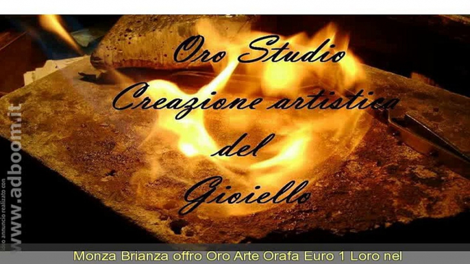 MONZA BRIANZA, LENTATE SUL SEVESO   ORO ARTE ORAFA EURO 1