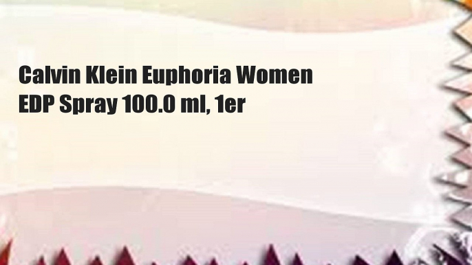 Calvin Klein Euphoria Women EDP Spray 100.0 ml, 1er