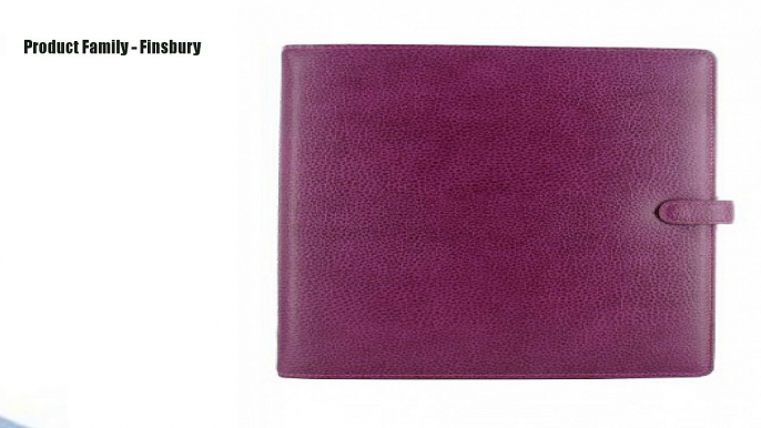 Filofax A4 Finsbury Organiser - Raspberry