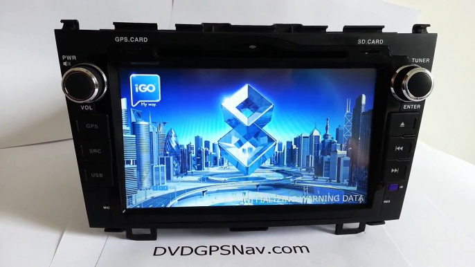 Honda CRV GPS DVD Radio touch screen navigation car stereo