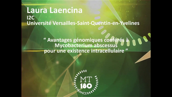 Laura Laencina, finaliste du regroupement Université Paris-Saclay