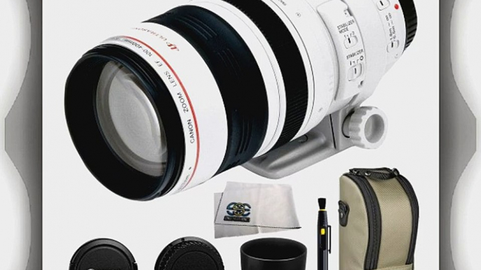 Canon EF 100-400mm f4.5-5.6L IS USM Telephoto Zoom Lens for Canon SLR Cameras With Lens Hood