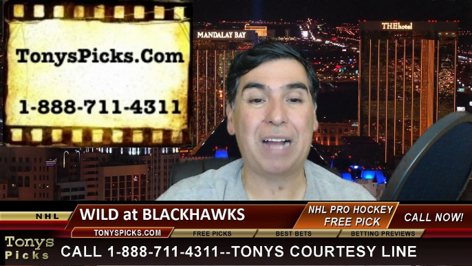 Chicago Blackhawks vs. Minnesota Wild Free Pick Prediction NHL Pro Hockey Playoff Game 1 Odds Preview 5-1-2015