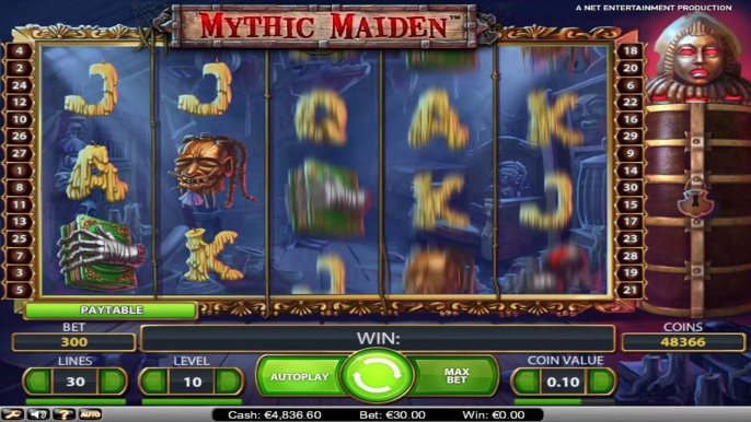 CasinoBedava'dan Mythic Maiden slot oyunu tanıtımı