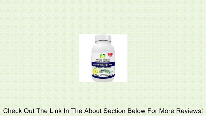 Garcinia Cambogia By Naturo Sciences - Extract Pure - 180 Count - 1000mg HCA Per Serving- Ultra Slim Weight Management - Natural Appetite Suppressant and Weight Loss Supplement - Lose Belly Fat Fast - Read Below and Learn How to Naturally Lose Weight With