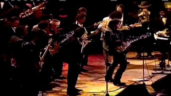 Jimi Hendrix Experience performs at  Rock and Roll Hall of Fame inductions 1992