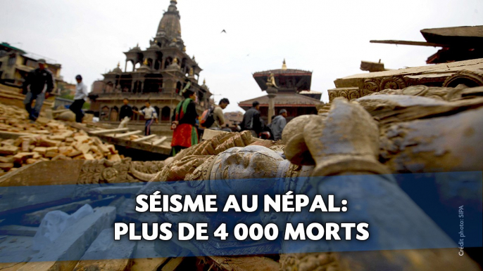 Séisme au Népal: Plus de 4 000 morts