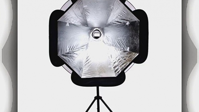 CowboyStudio Fancy Pro 37 Inch Octagon Umbrella Speedlite Softbox for Flash Light