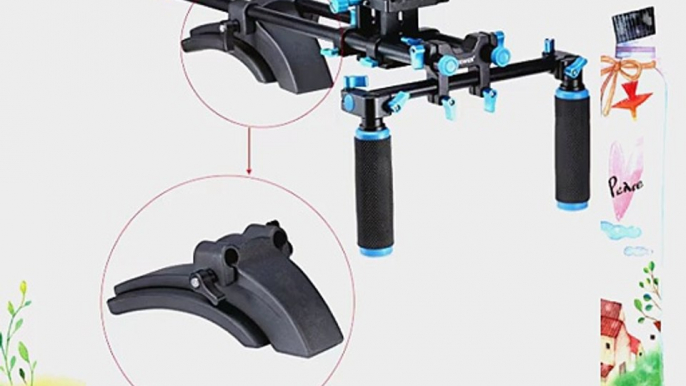 Neewer Video Camcorder Camera DV/DC Steady Shoulder Mount Stabilizing Stabilizer Support Pad