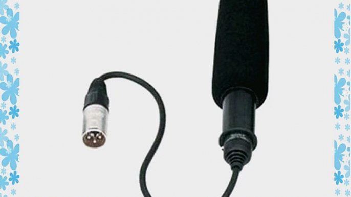 Sony ECM-NV1 Short Monoaural Electolet Condenser Microphone with XLR Connection for the DSR-PD170