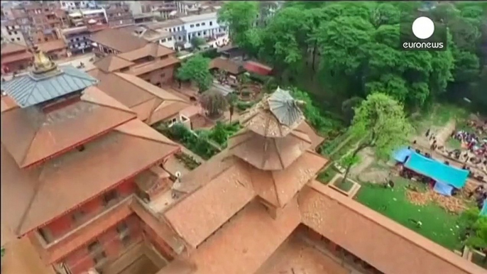 Nepal drone reveals extent of earthquake devastation