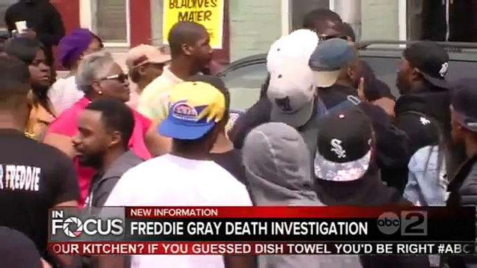 Christian Schaffer Live From Baltimore Police Headquarters - Freddie Gray Murder