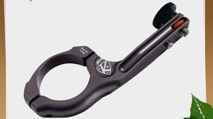 K-EDGE Universal Camera Pro Handlebar Mount: Fits 31.8mm Gunmetal