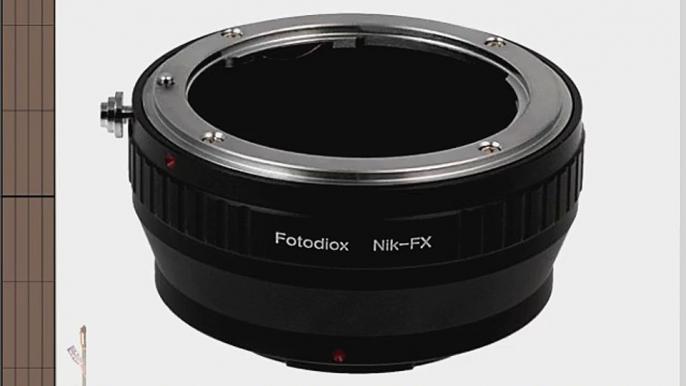 Fotodiox Lens Mount Adapter Nikon Nikkor Lens to Fujifilm X-Pro1 Mirrorless Camera