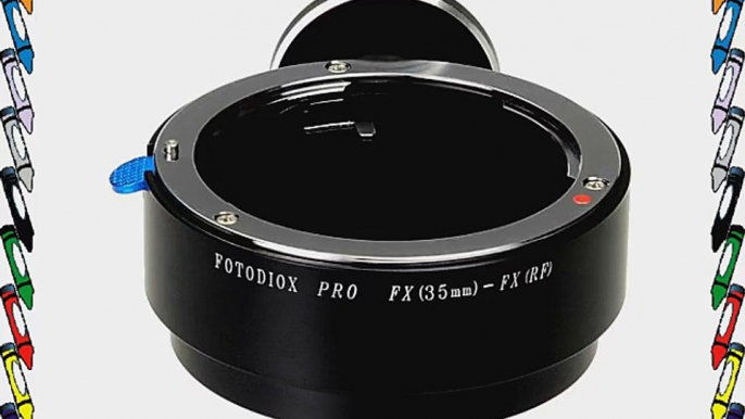 Fotodiox Pro Lens Mount Adapter Fuji Fujica 35mm X Mount (FX35 FX) Lenses to Fujifilm X-Series