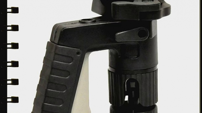 Opteka TS-1 TacShot Pistol Grip Ball Head with Quick Release Plate for Tripods