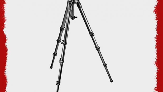 Manfrotto MT057C4-G 057 Carbon Fiber 4 Section Tripod with Geared Center Column