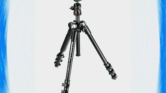 Manfrotto BeFree Compact Lightweight Tripod for Travel Photography (Black)