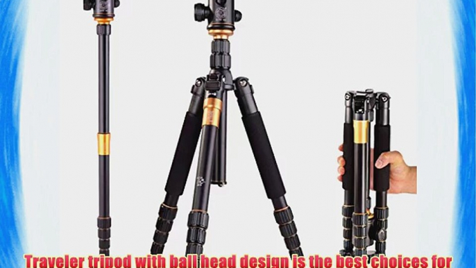 Mokia Pro Camera DSLR Photo Tripod Monopod Ball Head For Nikon Canon Sony Samsung etc