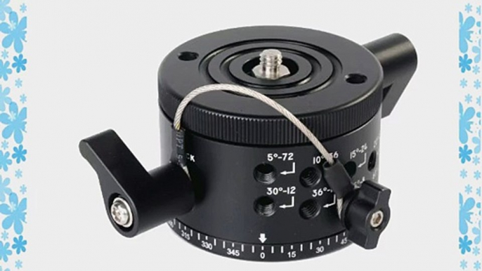 SUNWAYFOTO Indexing Rotator DDP-64M DDP64M for Tripod Head Sunway