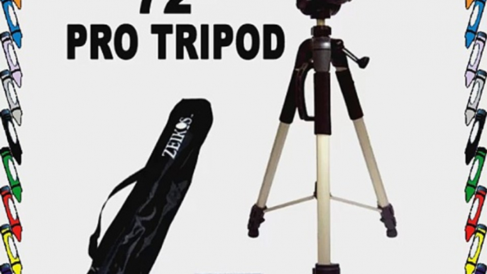 Professional PRO 72-inch Super Strong Tripod With Deluxe Soft Carrying Case For The Nikon D40