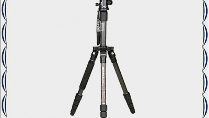 Benro A1192TB0 Travel Flat II Tripod Kit with Aluminum Twist Lock Legs and B0 Head (Black)