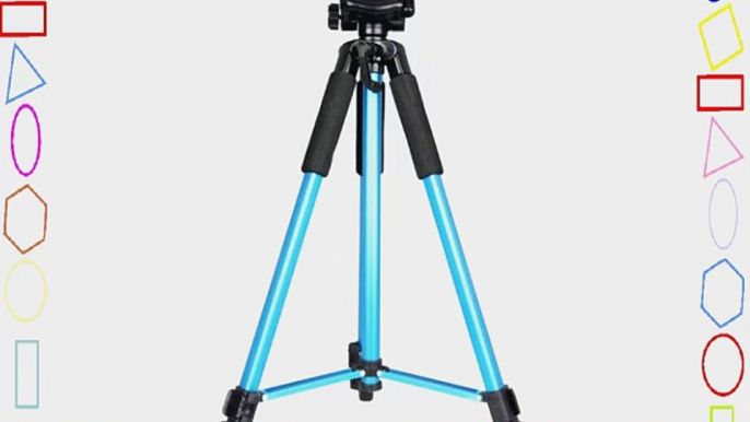 Bower VTSL2000BL Trendy Series 59-Inch Tripod (Blue)