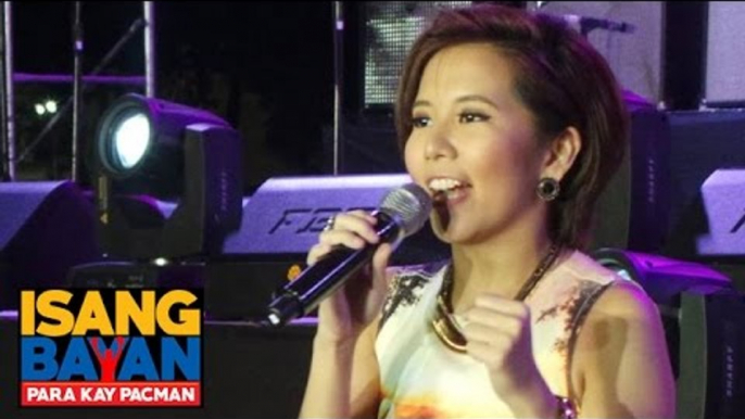 Marion Aunor wows the crowd with her singing prowess