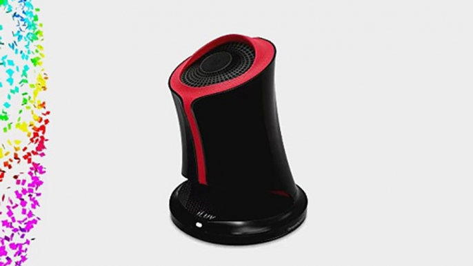 iLuv Syren NFC-Enabled Bluetooth Portable Speaker/ NFC Compatible (Red) for all Bluetooth Devices