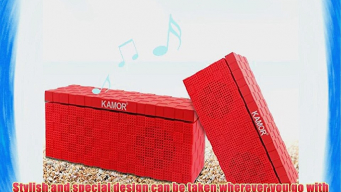 Kamor? GC-02 Magicbox Portable Wireless Cuboid Stereo Bluetooth 4.0 Speaker with 10 Hour Rechargeable