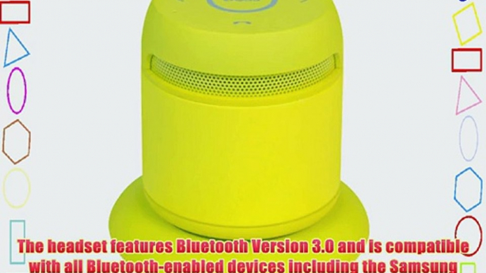 Bluetooth Asimom NFC Smart Wireless Charging Bluetooth Speaker (Asimom 3 Yellow)