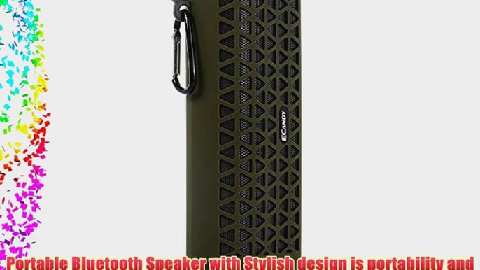 Ecandy Outdoor Sports Wireless Portable Bluetooth Speaker Support Hands-free Function Tf Card