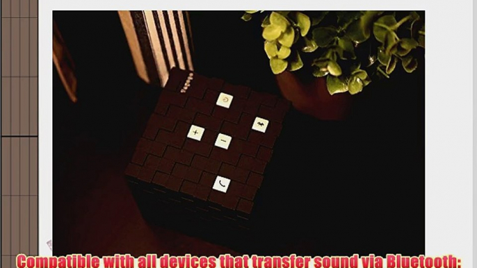 Top One Tech 2015 New Magic Cube Rechargeable Portable Bluetooth Wireless Speaker with 3.5mm