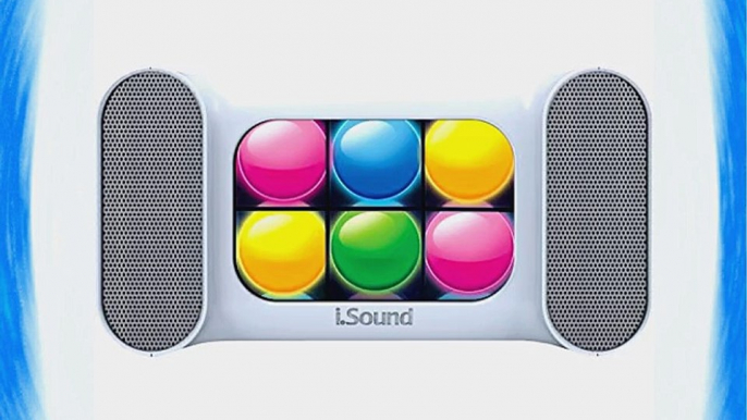 iSound ISOUND-5383 Mini Dancing Lights Bluetooth Speaker (White)