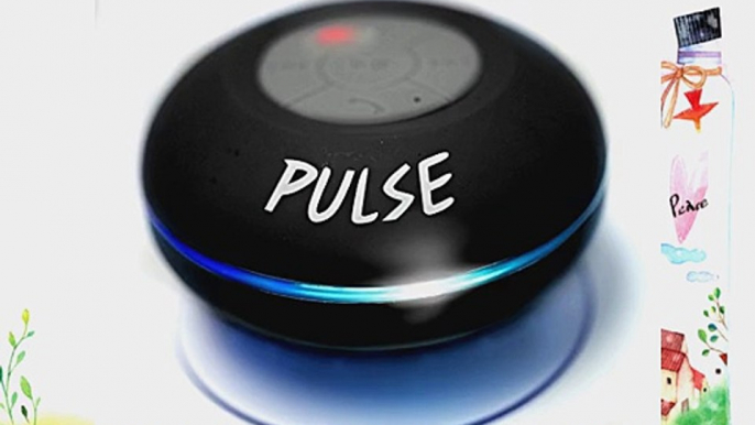 PULSE! Wireless Waterproof Bluetooth Shower Speaker - Portable Audio Player