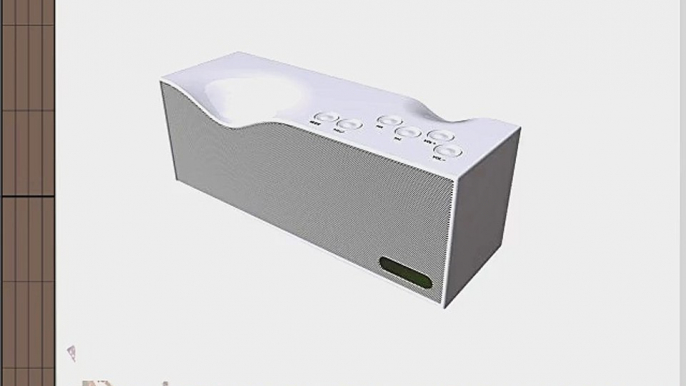 Wireless Speaker Portable Bluetooth Stereo Speaker with 2 X 5W Speaker Enhanced Bass Resonator