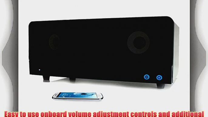 GOgroove BlueSYNC Wireless Bookshelf Speaker and Bluetooth Home Entertainment System with 2.1