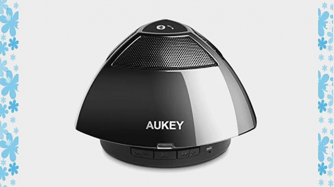 Aukey Bluetooth Speaker Portable Wireless Mobile Mini Speaker 5W Driver Enhanced Bass Boost