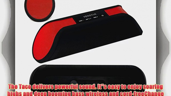 Wireless Speaker Bluetooth Stereo 2 X 3W Enhanced BASS Passive radiator Built in Speakerphone