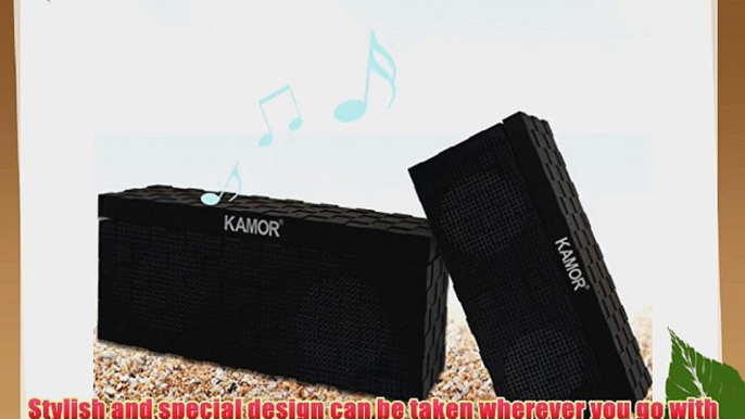 Kamor? GC-02 Magicbox Portable Wireless Cuboid Stereo Bluetooth 4.0 Speaker with 10 Hour Rechargeable