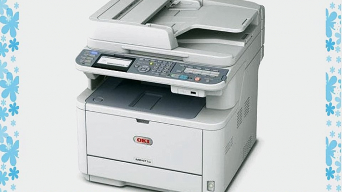 Oki Data MB471w LED Multi-Function Printer (WIRELESS) - Monochrome - Copier/Fax/Printer/Scanner