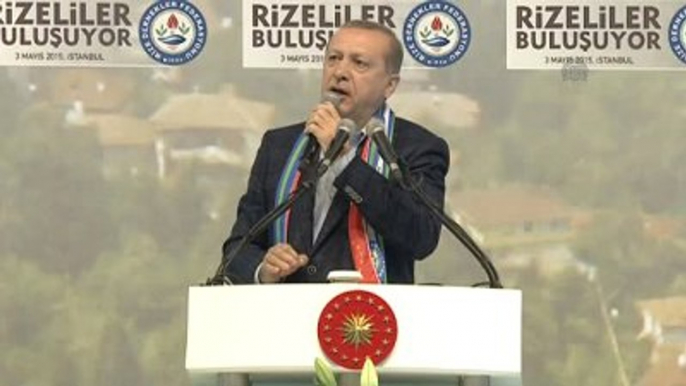 Cumhurbaşkanı Erdoğan - Rize'ye Yapılan Yatırımlar