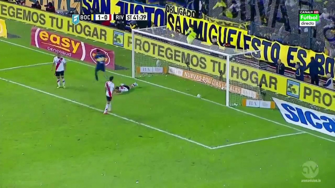 Boca Juniors vs River Plate 2-0 Perez goal 03.05.2015