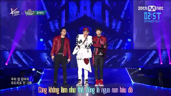 [Vietsub - 2ST] [150423] True Swag - Jun. K ft. Jackson & Mark (GOT7) @ K-CON x MCD in JP